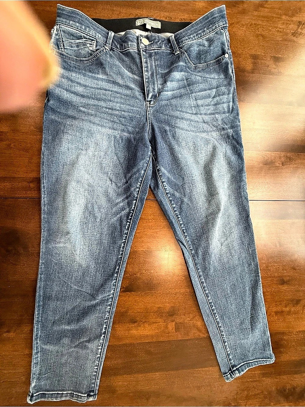 Wit & Wisdom Ab Solution Ankle Skinny Jeans Blue 16P